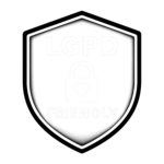 Selo LGPD Friendly indicando conformidade com a Lei Geral de Proteção de Dados