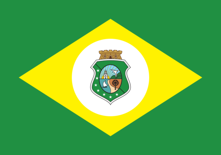 Bandeira oficial do estado do Ceará