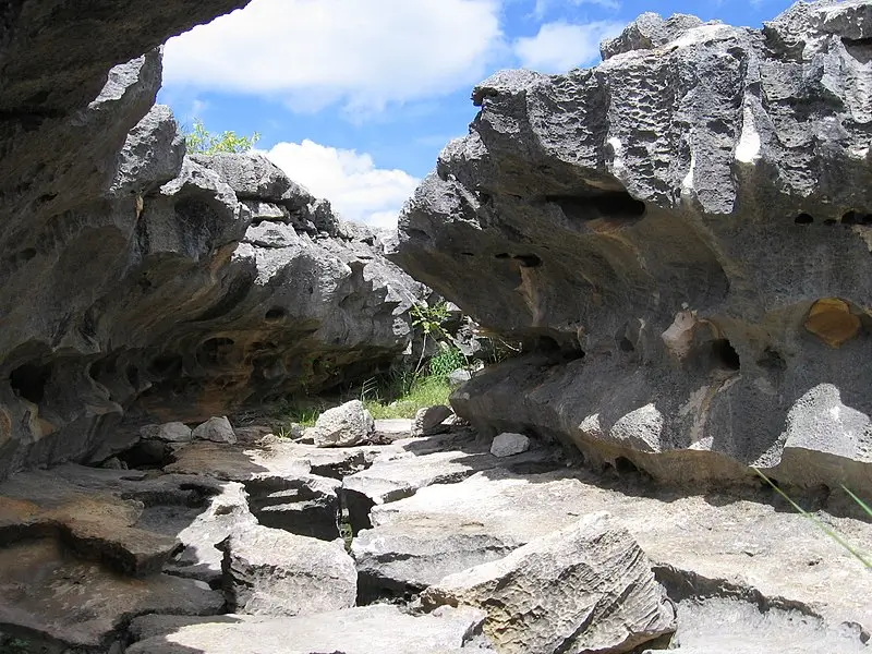 Formações rochosas do Lajedo de Soledade, no Rio Grande do Norte
