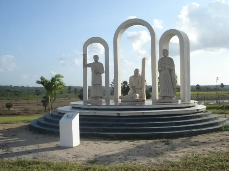 Monumento aos Mártires de Cunhaú e Uruaçu em São Gonçalo do Amarante, Rio Grande do Norte