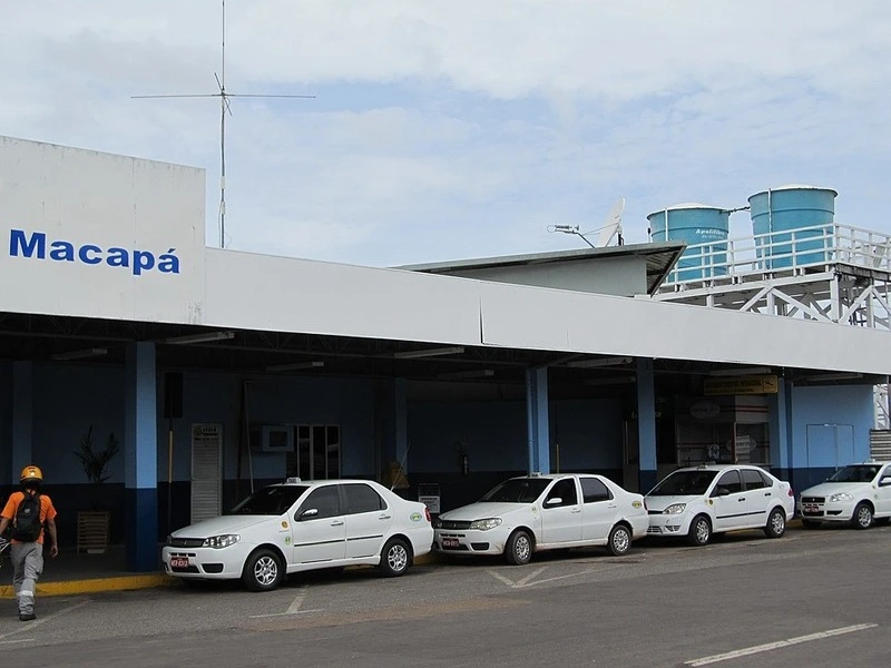 Aeroporto Internacional de Macapá no estado do Amapá