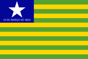 Bandeira do estado do Piauí, Brasil