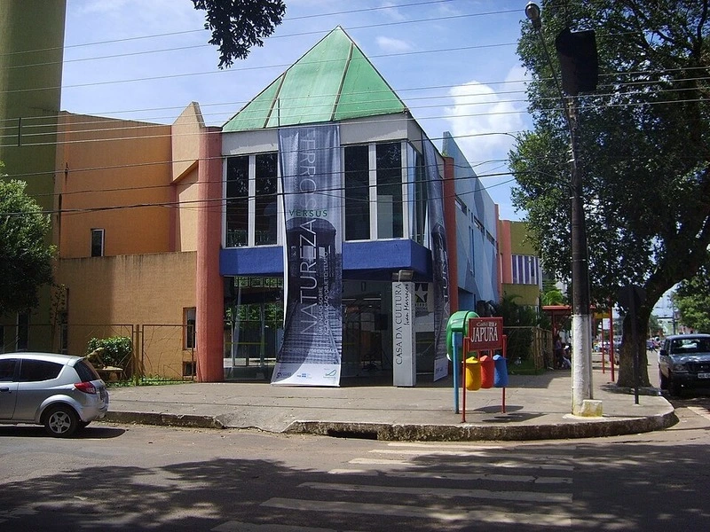 Casa da Cultura Ivan Marrocos em Porto Velho, Rondônia, importante espaço cultural da cidade