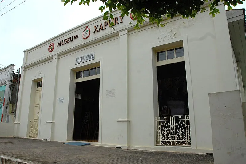 Fachada do Museu do Xapury, em Xapuri, no estado do Acre