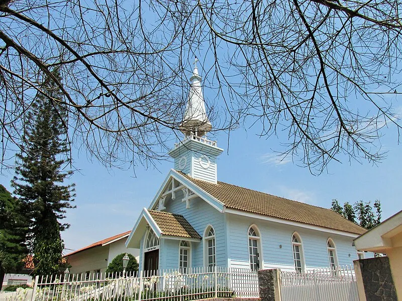 Capela Madre Paulina em Maringá, um dos símbolos religiosos e culturais da cidade
