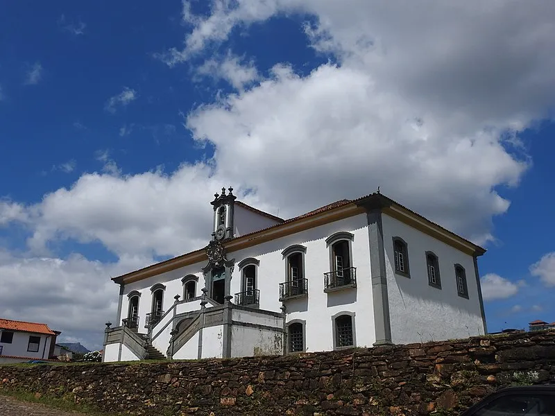 Casa de Câmara e Cadeia de Mariana em Minas Gerais, arquitetura histórica colonial