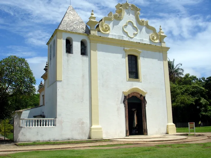 Igreja de Nossa Senhora da Pena na Cidade Histórica de Porto Seguro, Bahia
