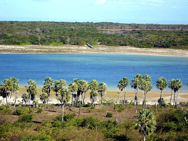 Paisagem dos Pequenos Lençóis em Barreirinhas, Maranhão