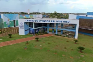Centro de Eventos Ari José Riedi na cidade de Sorriso no Mato Grosso